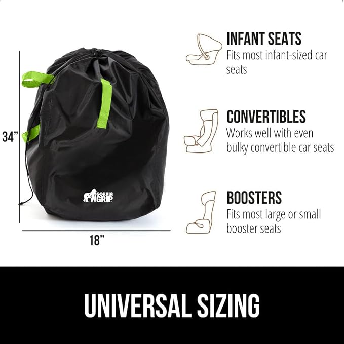 GORILLA GRIP Car Seat Travel Bag - Image 5