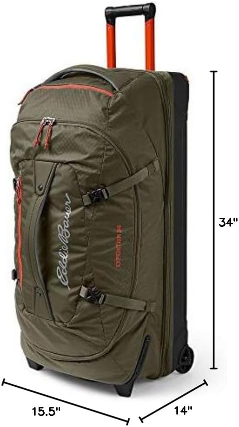 Eddie Bauer Expedition Rolling Duffel Bag - Image 9