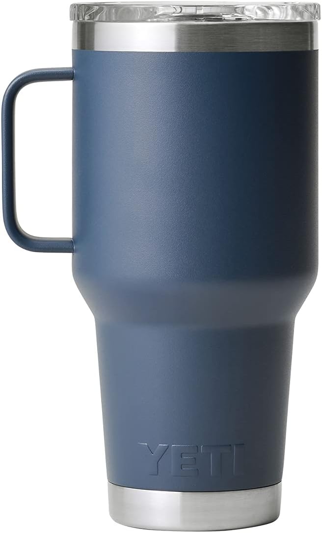 YETI Rambler 30 oz Travel Mug, Stainless Steel, Vacuum Insulated - Image 3