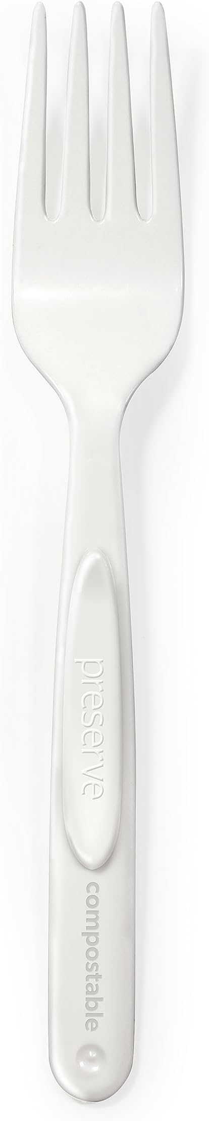 Preserve Compostable Fork, Made in USA, Medium Weight Cutlery by Preserve
