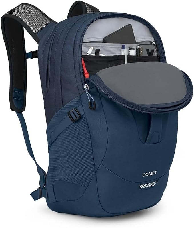 Osprey Comet Laptop Backpack, Atlas Blue - Image 6