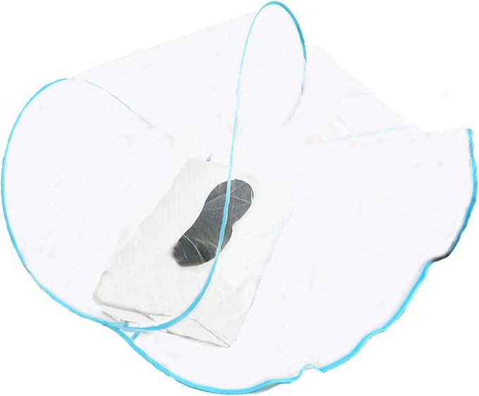 CMINGJ Portable Mosquito Head Net Foldable Pop-Up Travel Essentials Mosquito Net by CMINGJ