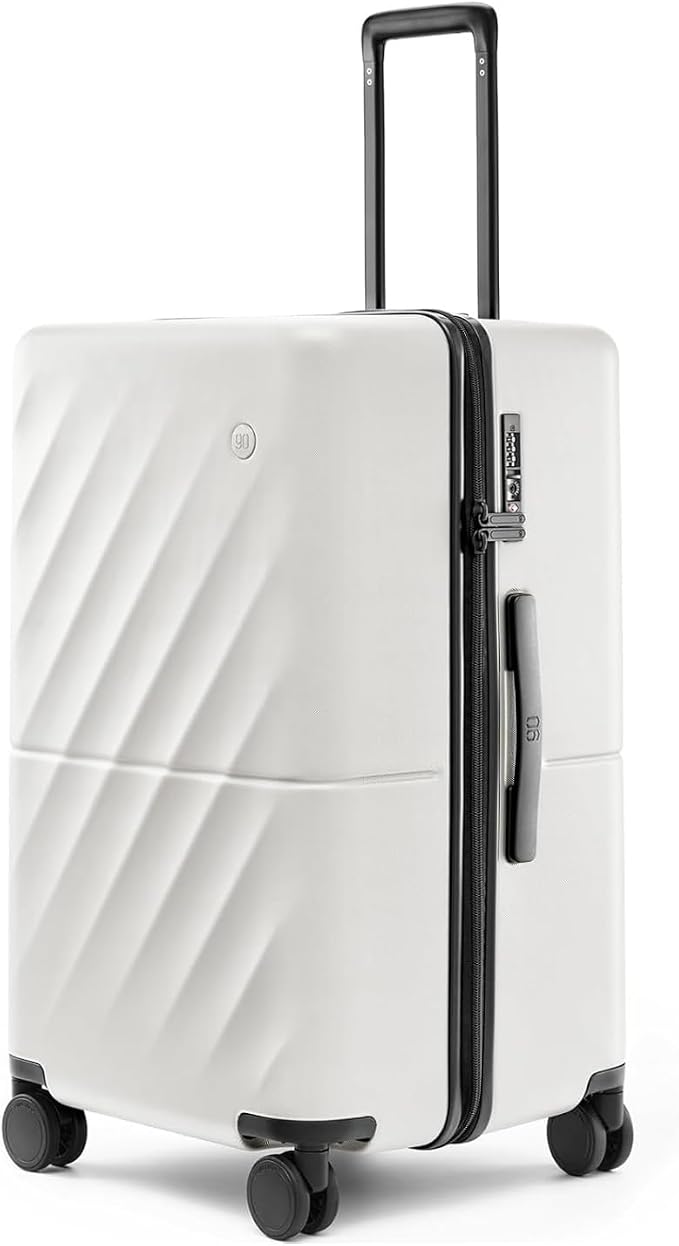 Trunk Luggage 22 Inch, Small Checked Luggage by NINETYGO