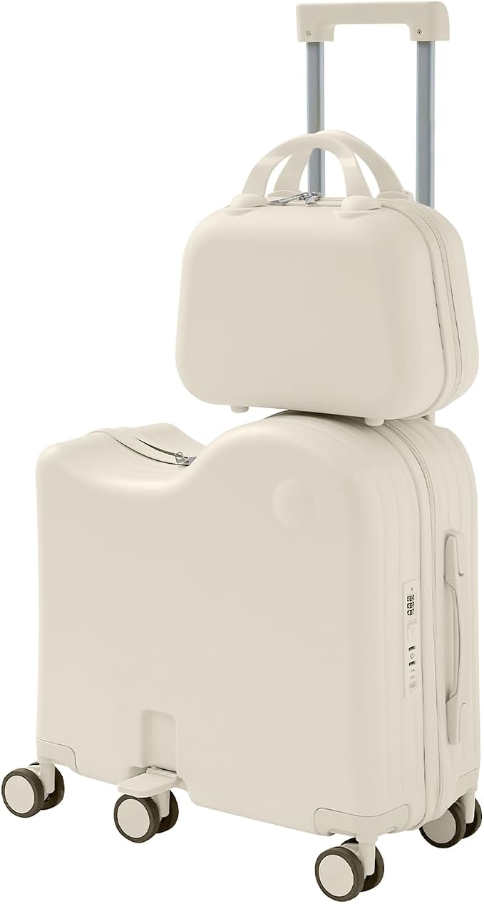 TABU Ride-on Luggage with Handbag by TABU