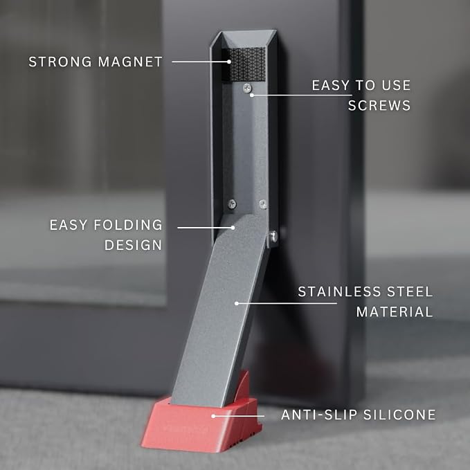 Door Stop, No Drill Door Stoppers - Image 3