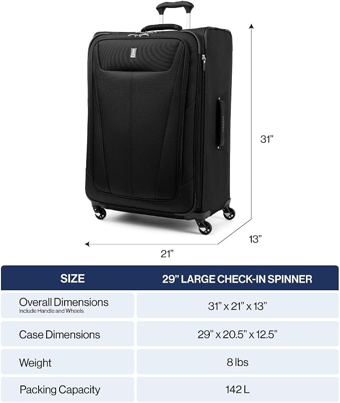 Travelpro Maxlite 5 Softside Expandable Checked Luggage - Image 7