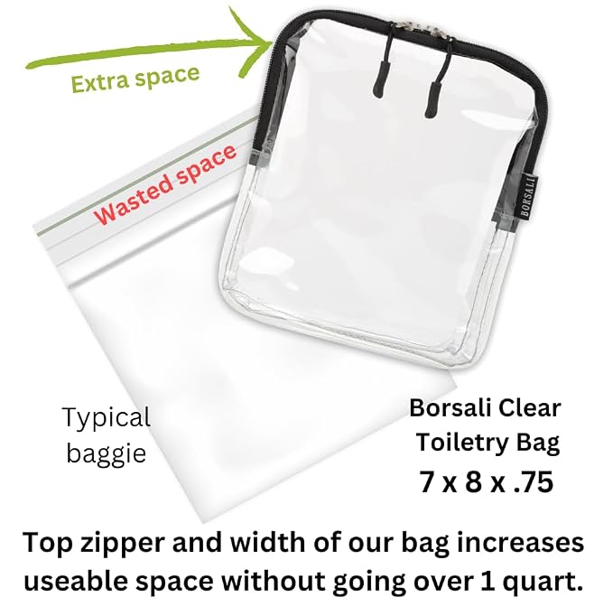 BORSALI TSA-Approved Quart-Sized Bag - Image 3