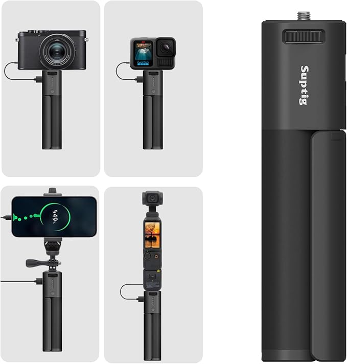 Suptig Handle Power Bank Mount, Battery Charger 10000mAh Comptible - Image 2