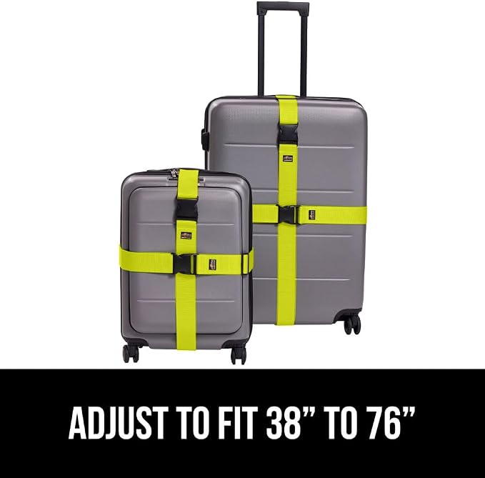 GORILLA GRIP Heavy Duty Adjustable Luggage Straps - Image 8