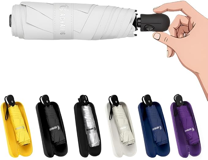 GAOYAING Compact Automatic Travel Umbrella - Image 2