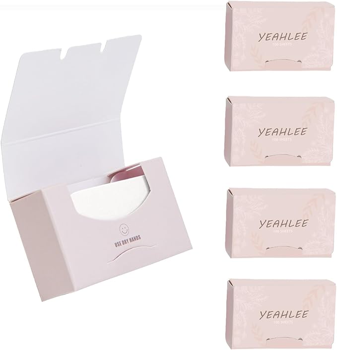 500 Sheets Disposable Paper Soap Sheets by YEAHLEE