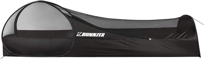 Single Person Pop Up Tent, 1 Person Mosquito Net Tent by L+RUNNZER