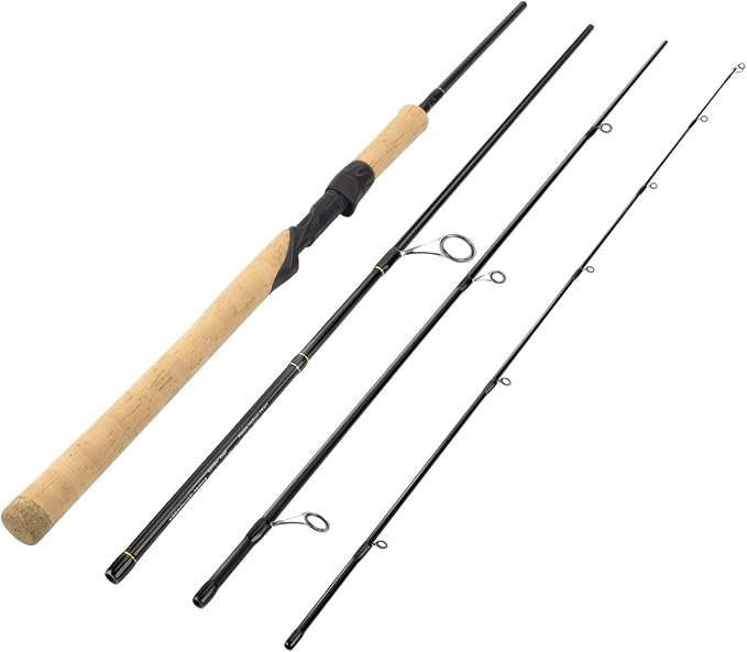 KastKing Valiant Eagle Passage Travel Fishing Rods, 4 & 6 Pc Pack Rods by KastKing