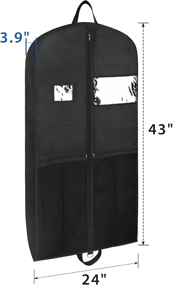 Zilink Suit Bags for Men Travel 43" Garment Bags for Travel - Image 2