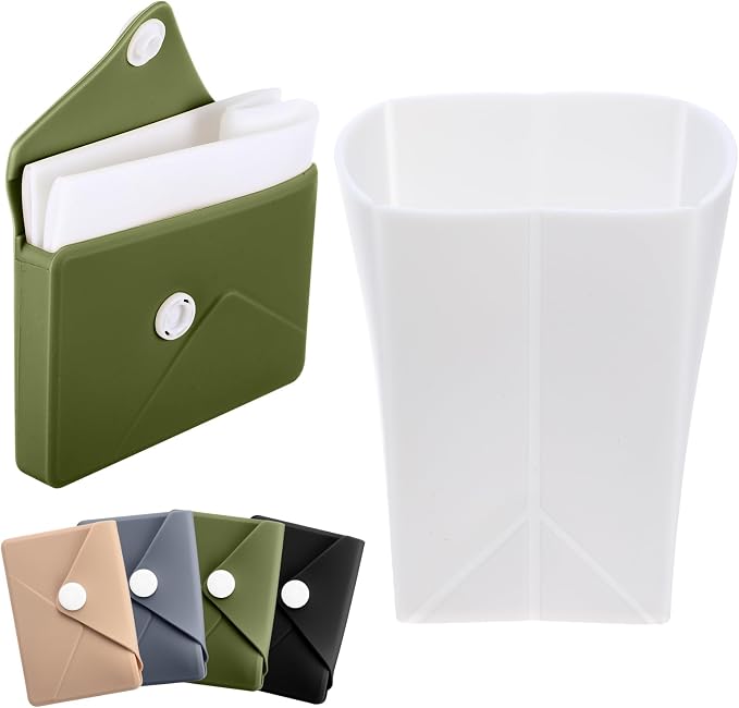 LemonRoad Silicone Folding Camping Cup Card Design Collapsible Silicone Travel by Unknown