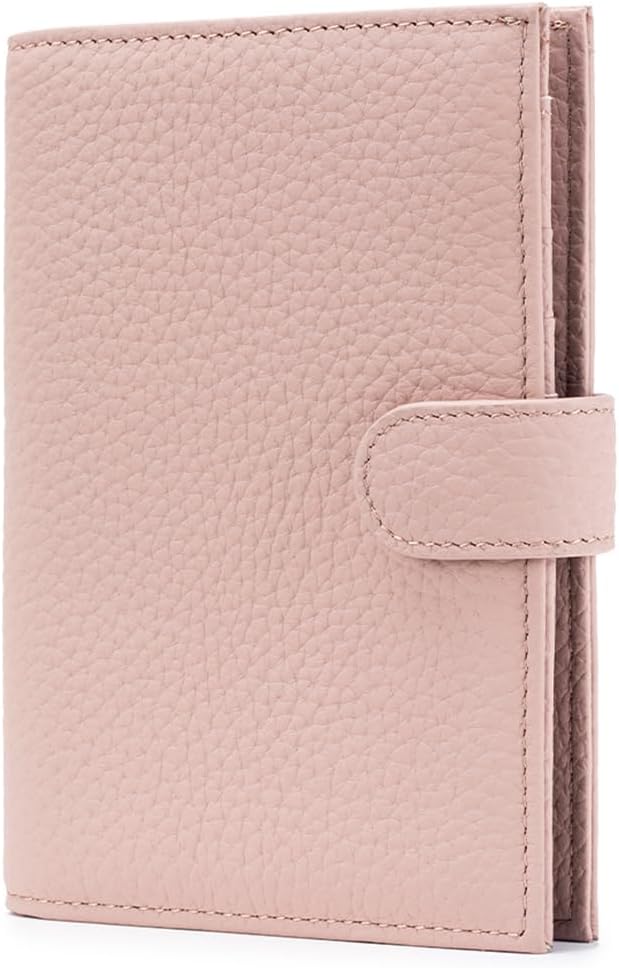 Leather RFID Slim Passport Holder by Genuineleatherwallet