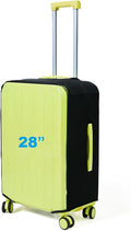 Clear Luggage Cover Protectors For Suitcases, Elastic Transparent waterproof by FABULWAY