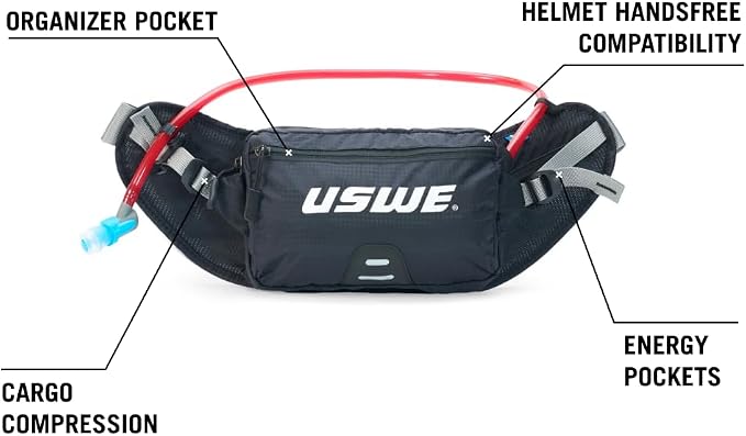 USWE Zulo Hydration Hip Pack - - Image 5