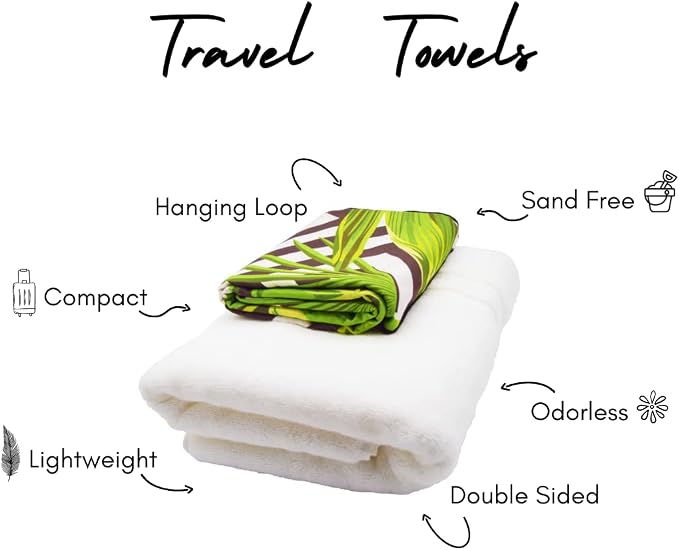 ECCOSOPHY Microfiber Beach Towel - Image 4