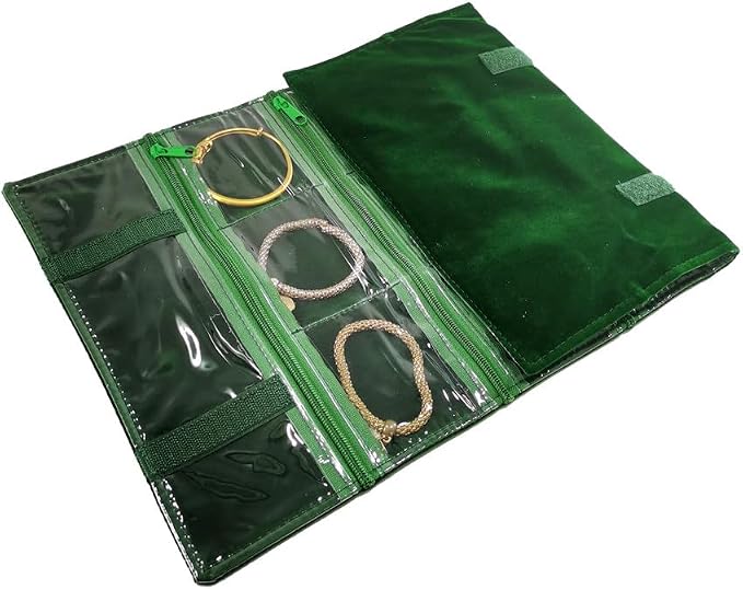 Travel Jewelry Roll Bag Portable Organizer Pouch - Image 7