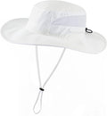 Connectyle Women's UPF 50+ Sun Hat UV Protection Wide Brim Bucket Hat Summer by Connectyle