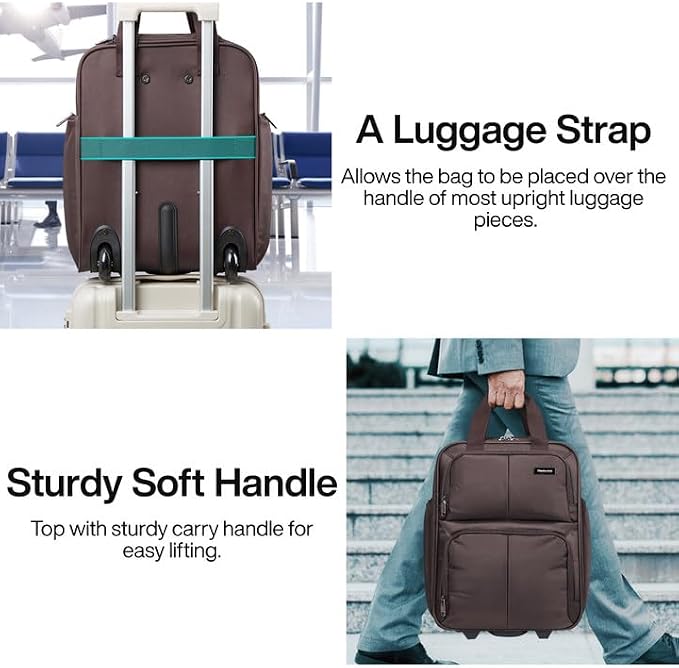Hanke Softside Underseat Carry On Luggage - Image 7