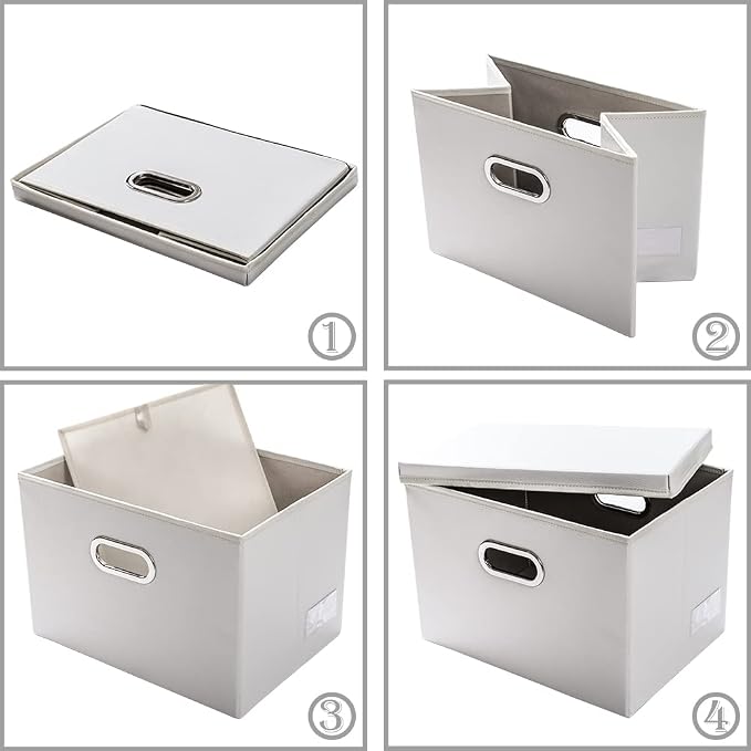 PRANDOM Collapsible Storage Bins - Image 5