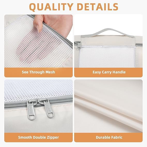 BAGAIL 6 Set/8 Set/10 Set Packing Cubes Various Sizes Packing Organizer - Image 4