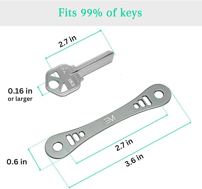 EM Premium Products Compact Key Holder - Image 4