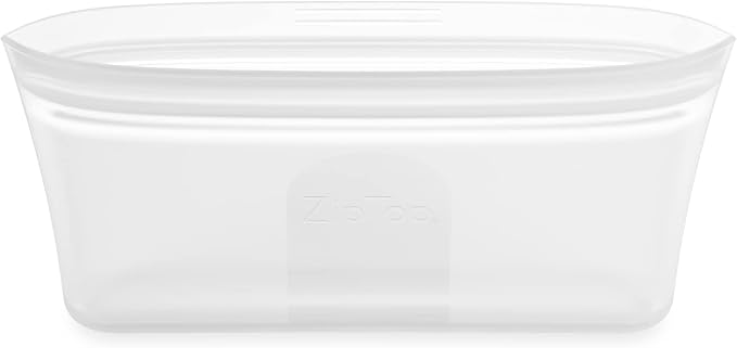 Zip Top Reusable Food Storage Bags | Snack Bag | Silicone Meal Prep Container | by ZipTop