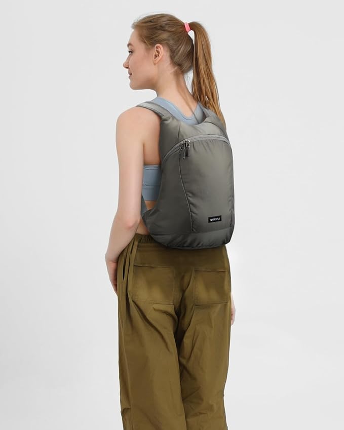 WATERFLY Foldable Lightweight Hiking Backpack: 15L Packable Traveling Daypack - Image 6