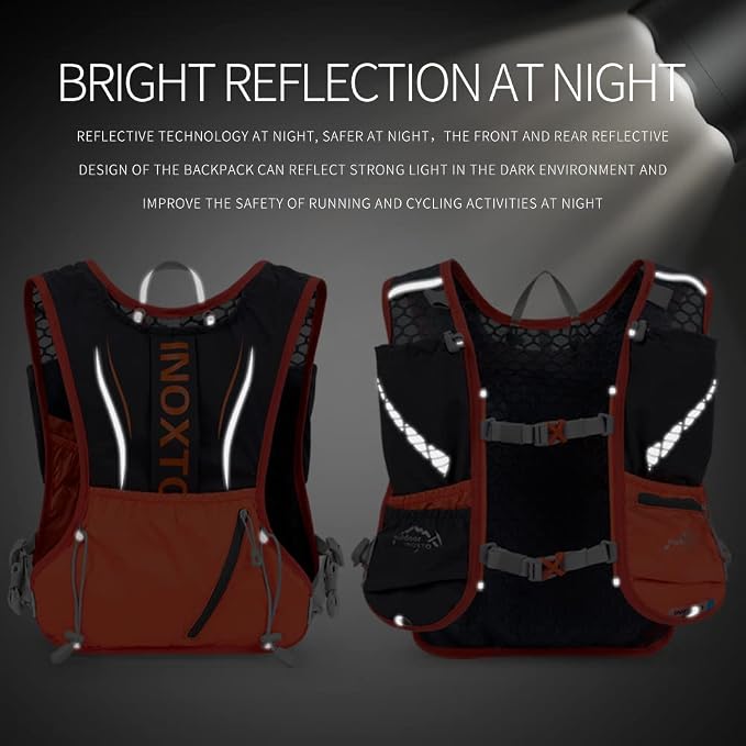 Running Hydration Vest for Men Women Water Backpack for Running 3L Running - Image 6
