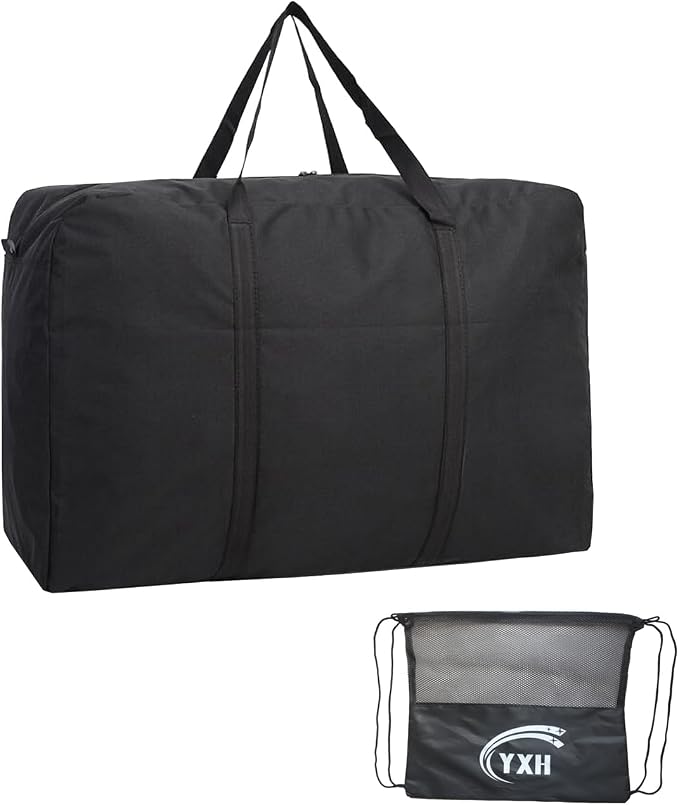 Large Storage Bags, 150L Waterproof Foldable Travel Duffle Bag by Unknown