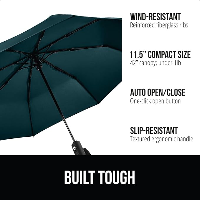 GORILLA GRIP Compact Stick Umbrella - Image 2