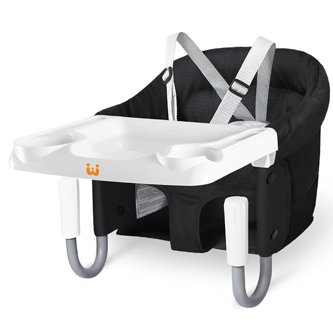 MTWML Hook On High Chair with Tray, Portable Baby High Chair That Attaches to - Image 7