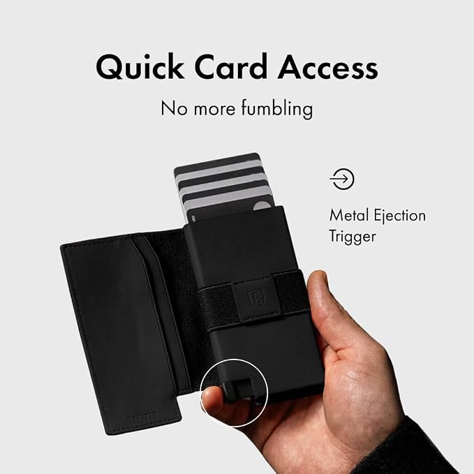 Ekster Men's Wallet PRO | RFID Blocking Parliament Leather Minimalist Wallet | - Image 5