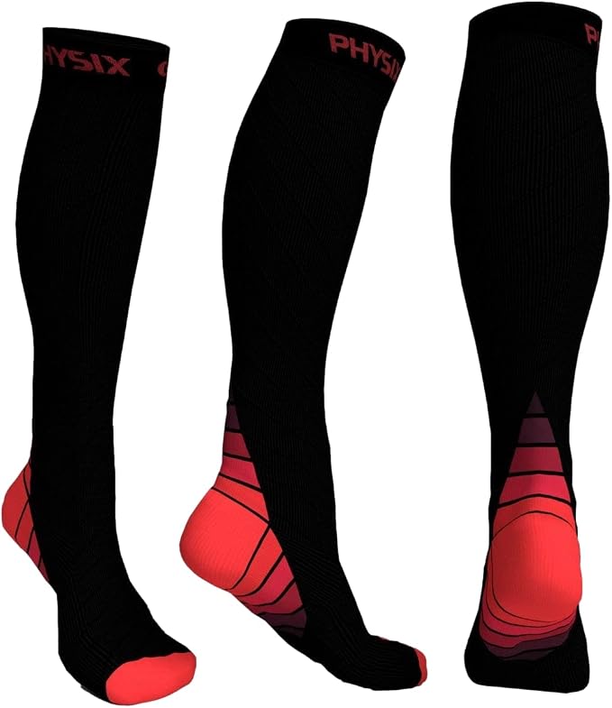 Physix Gear Compression Socks 20-30 mmHg by PhysixGearSport
