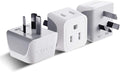 Ceptics Australia Power Plug Adapter, 2 in 1 Type I Plug Adapter, US to by Ceptics