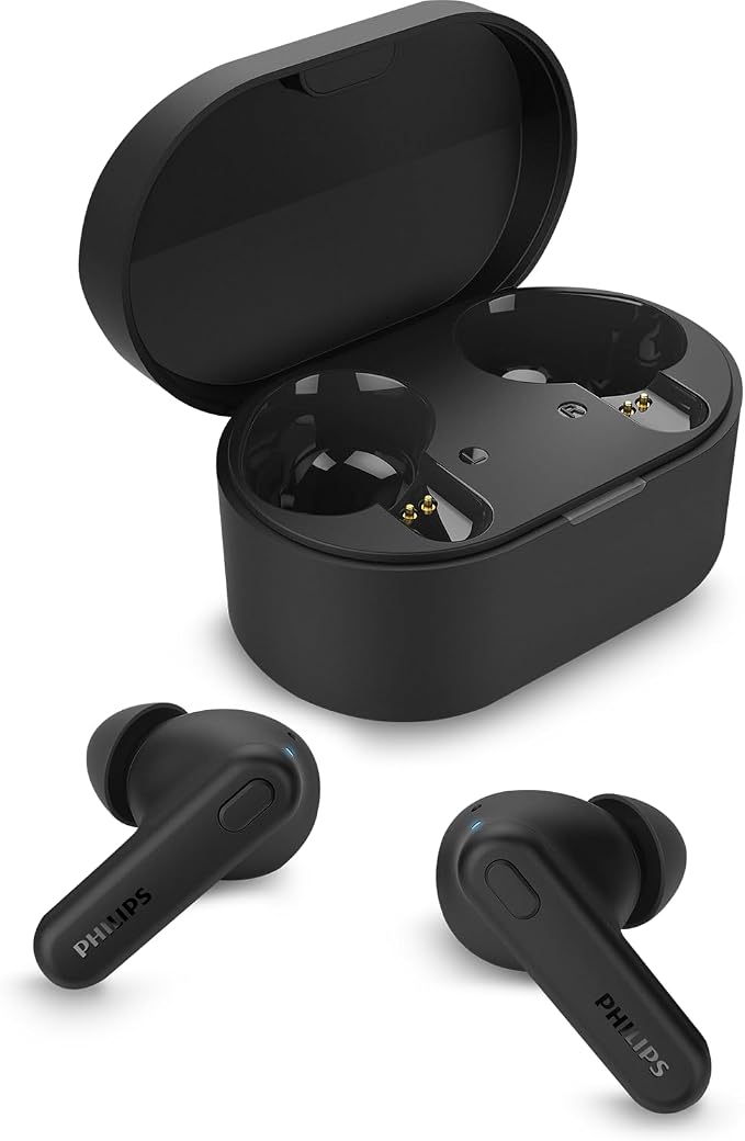 PHILIPS TAT1108 Wireless Earbuds, True Wireless Headphones, Powerful Bass by PhilipsSound