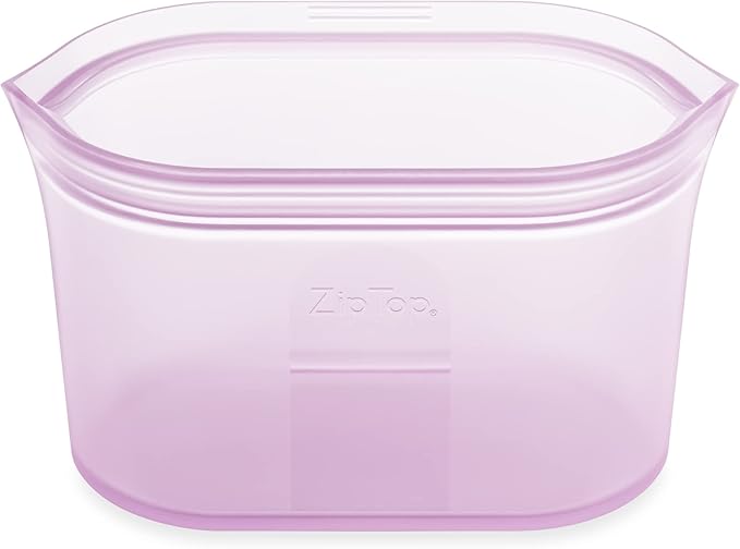 Zip Top Reusable Food Storage Bags | Medium Dish | Silicone Meal Prep Container by ZipTop