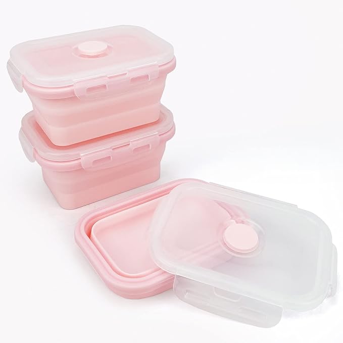 CCyanzi 3piece Collapsible Food Storage Containers - Image 3