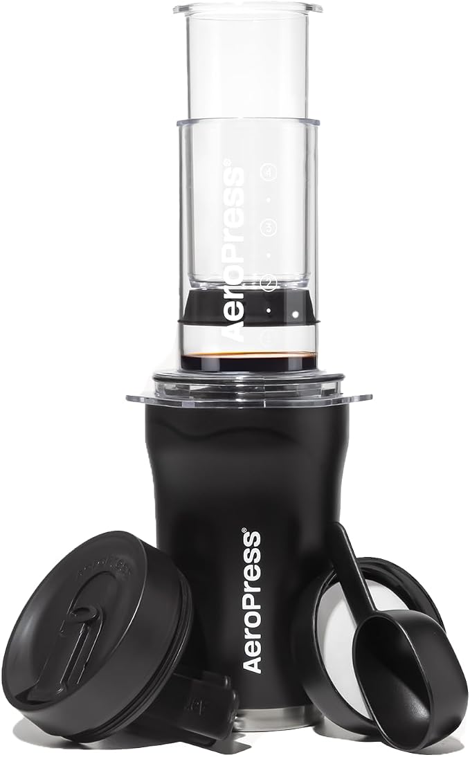 AeroPress Go Plus, Small Portable Coffee Maker by AeroPress