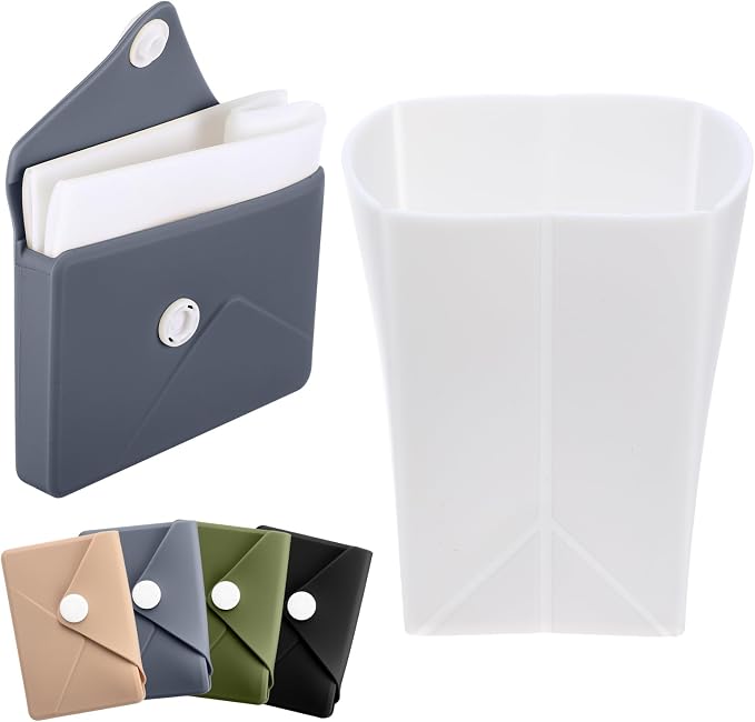 LemonRoad Silicone Folding Camping Cup Card Design Collapsible Silicone Travel by Unknown