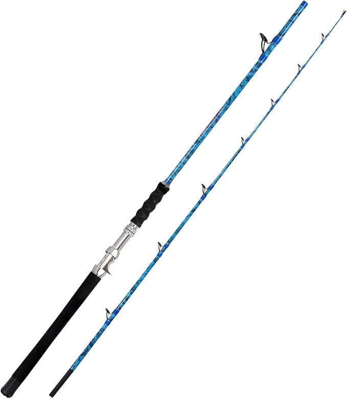 Fiblink 2-Piece Boat Conventional Fishing Rod Portable Spinning/Casting Rod - Image 6