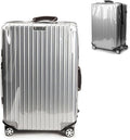 Transparent PVC Suitcase Cover, No Disassembly Required Clear Luggage Protector by Linpr