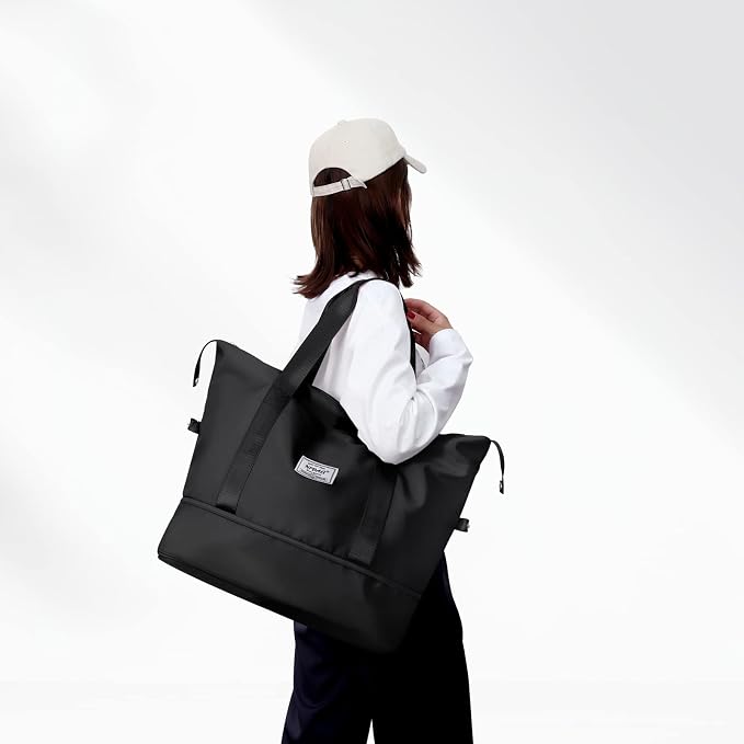 NPBAG Women Travel Duffel, Gym Workout Overnight Bag, Mommy Hospital Bag - Image 7