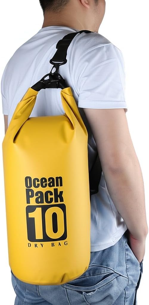 Dry Bag Waterproof Backpack 5L/10L/20L/30L Roll Top Waterproof Bag, Floating by Unknown