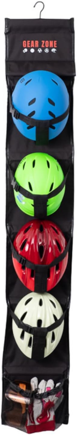 Hanging Sports Equipment Organizer | Multi-Purpose | Garage Sports Ball Storage by GearZoneSports