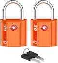 TSA Approved Luggage Locks, Ultra-Secure Dimple Key Travel Locks by Forge