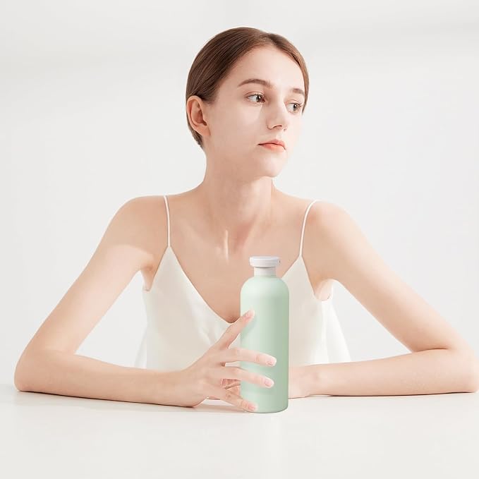 8.8 oz Plastic Travel Shampoo Bottles, Refillable Flip Cap Squeeze Bottles - Image 4